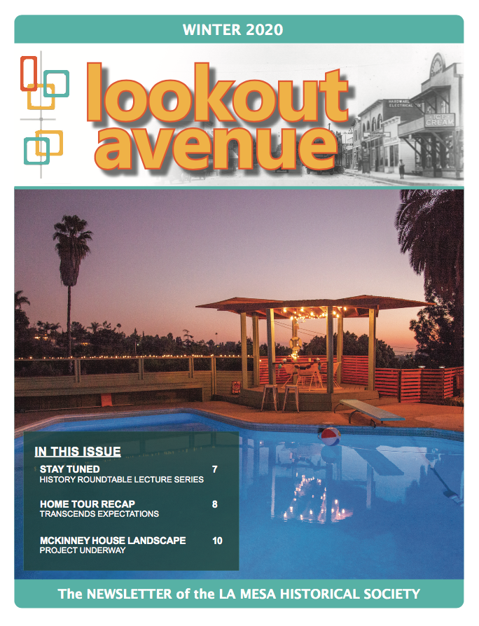 Lookout Avenue Winter 2020 Newsletter