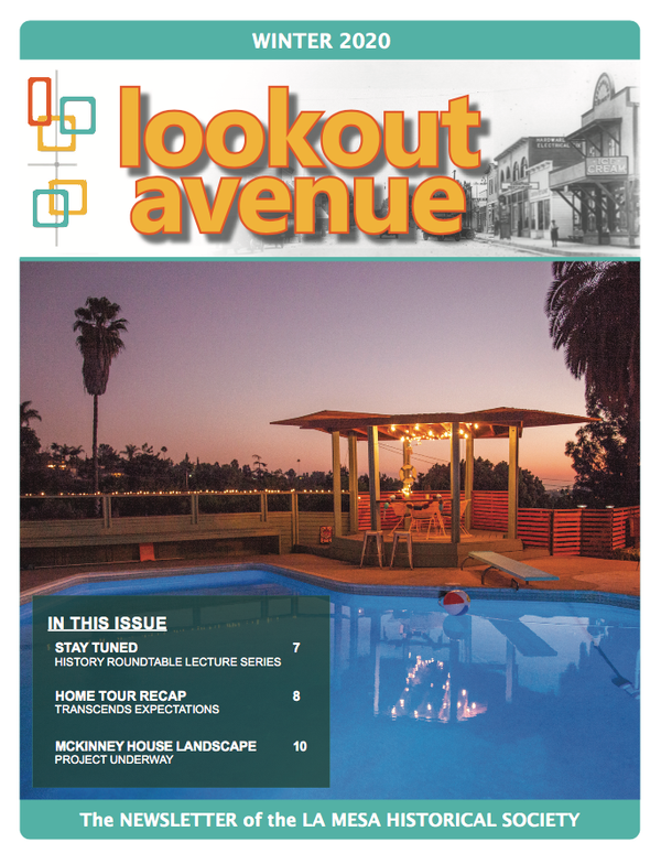 Lookout Avenue Winter 2020 Newsletter